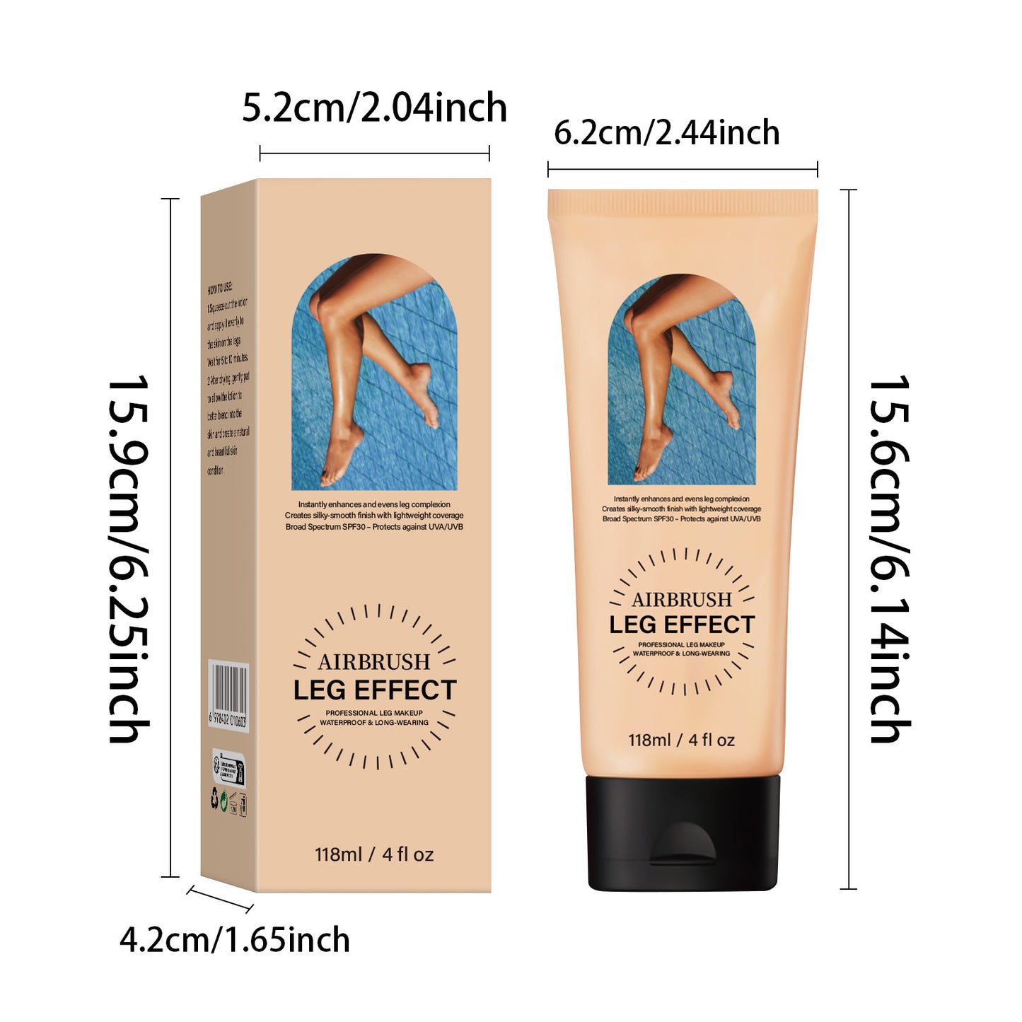 Full-Effect Natural Waterproof Concealer Cream