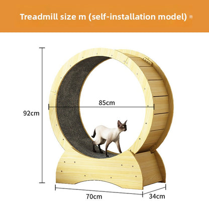 Cat Exercise Running Wheel