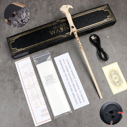 Resin Flame Fireball Magic Wand for Cosplay