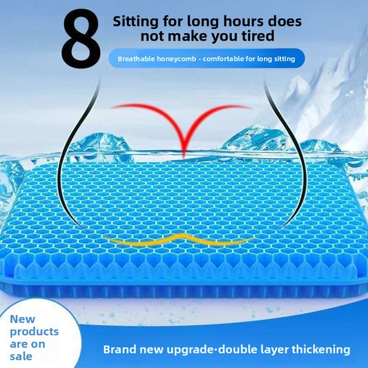 Honeycomb Gel Seat Cushion with Cooling Comfort