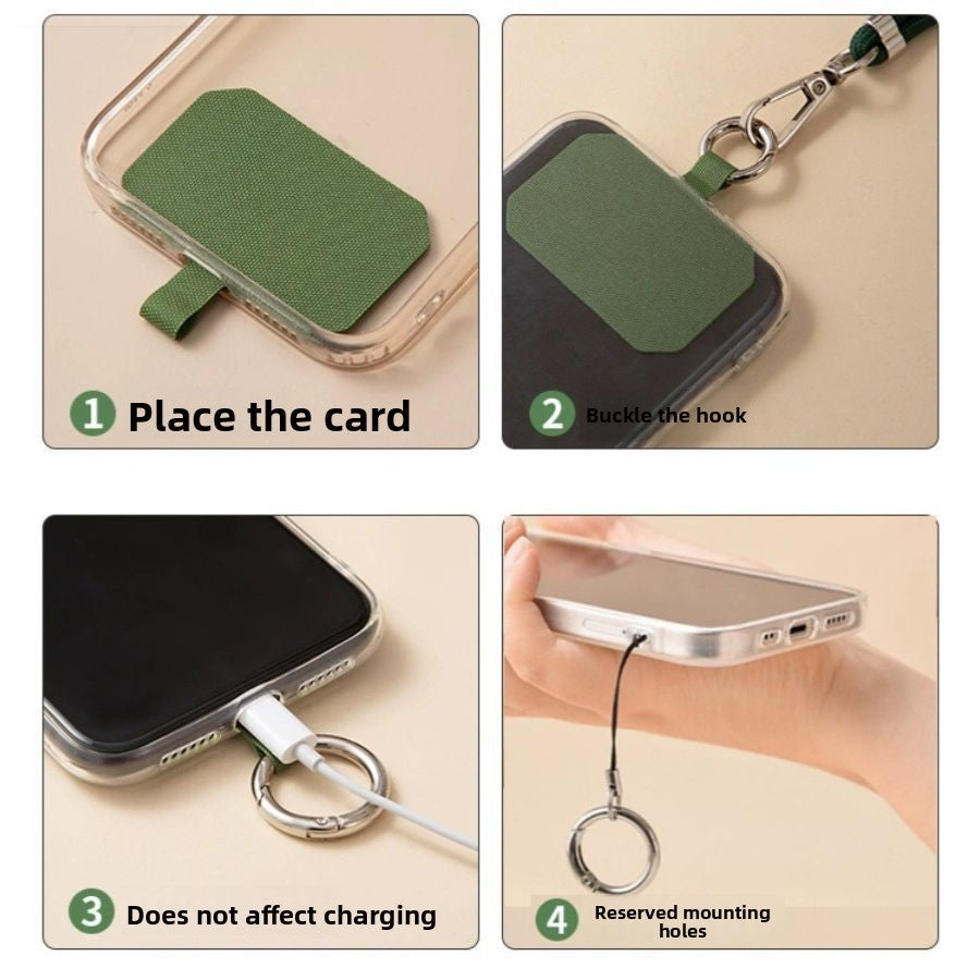 Adjustable Retractable Mobile Phone Lanyard