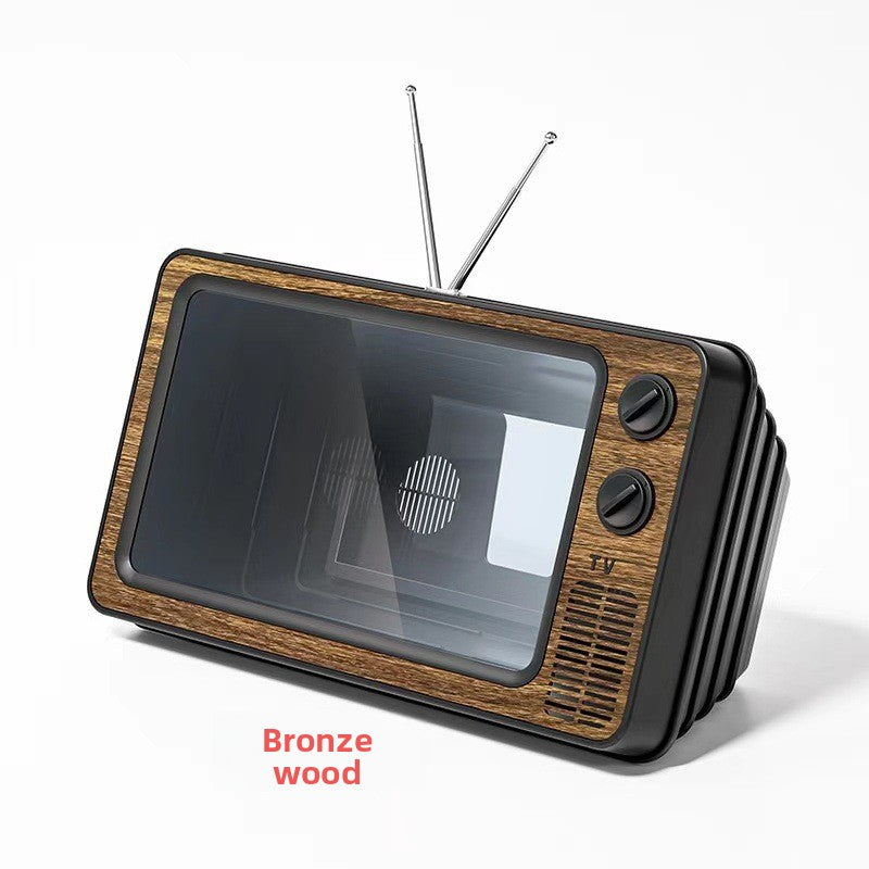 Retractable Phone Screen Amplifier with TV Design