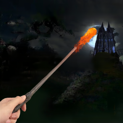 Resin Flame Fireball Magic Wand for Cosplay