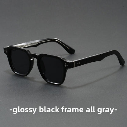 Retro UV Protection Acetate Sunglasses