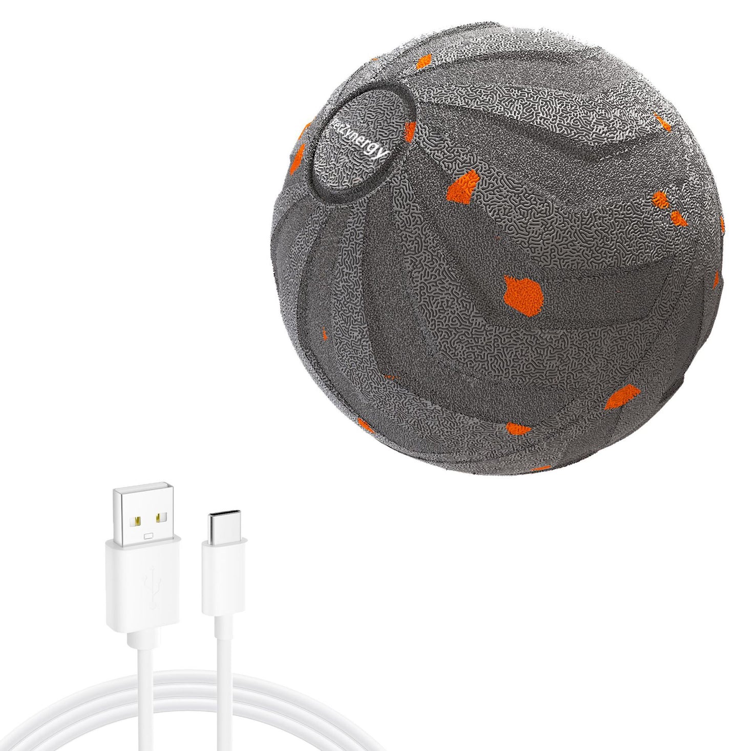 Electric Pet Food Dispensing Ball Interactive Dog Toy