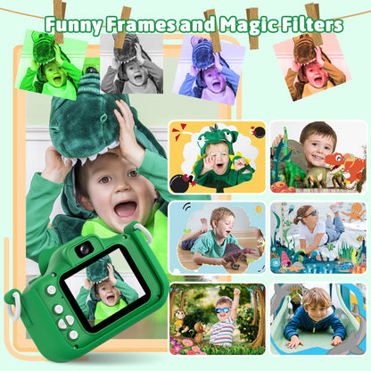 Kids Digital Camera with Dual Camera and Games