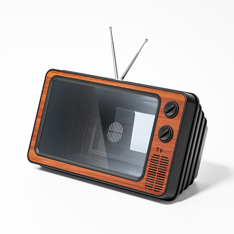 Retractable Phone Screen Amplifier with TV Design