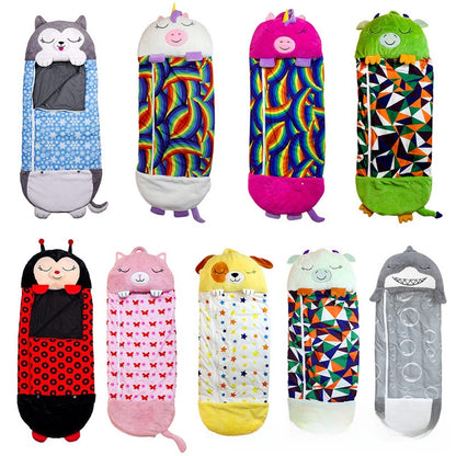 Children's anti-kick sleeping bag
