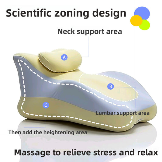 Multifunctional Memory Foam Prone Sleeping Pillow