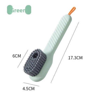 Multifunctional Soft-Bristle Shoe Cleaning Brush