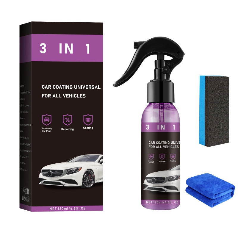Car Coating Spray Glass Cleaner Polish