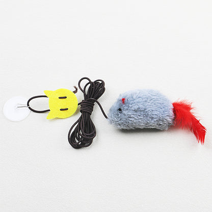 Smart Sensor Plush Squeaky Mouse Cat Toy