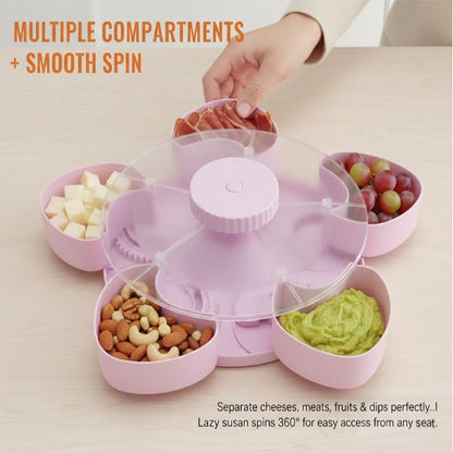 Rotating Snack Tray