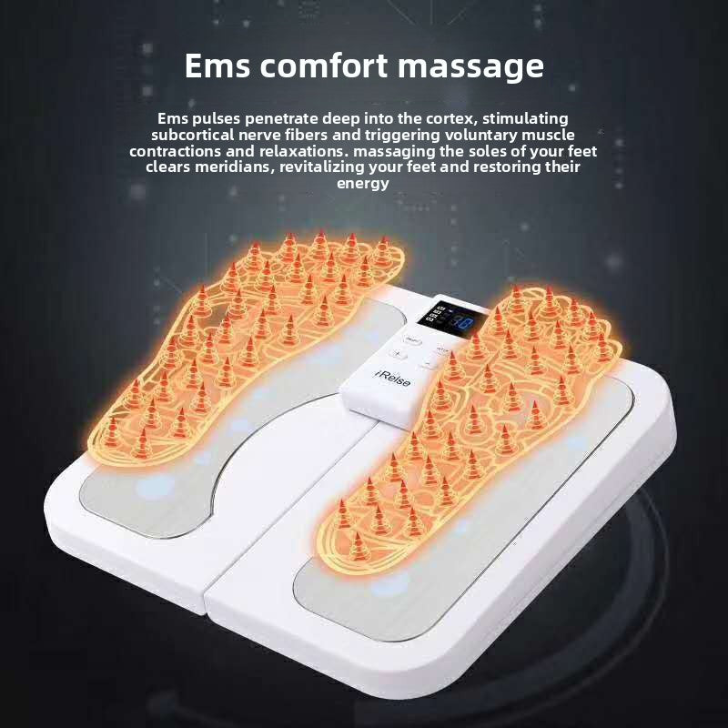 Electric Pulse Foot Massager with Heat Therapy