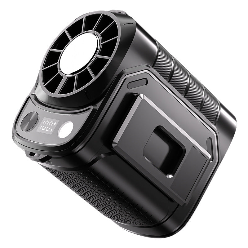 Portable Ice Cooling Waist Fan with Built-in Battery