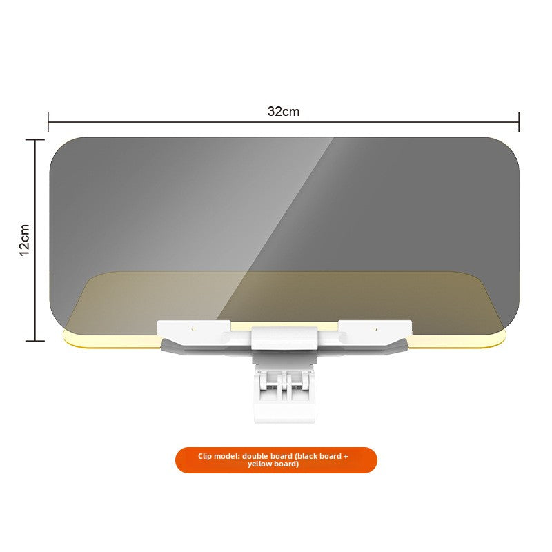 Car Anti Glare Sun Visor Mirror