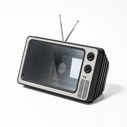 Retractable Phone Screen Amplifier with TV Design