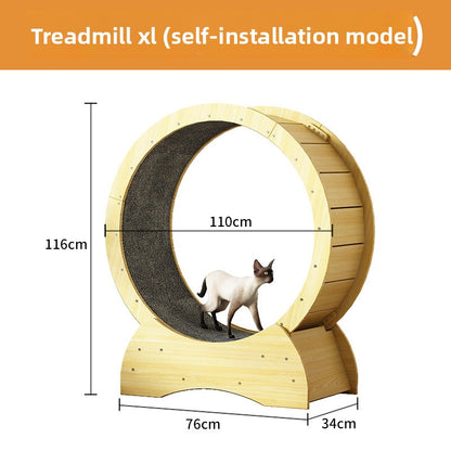 Cat Exercise Running Wheel
