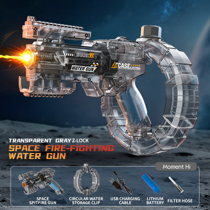 Automatic Electric Water Gun with Flashing Lights