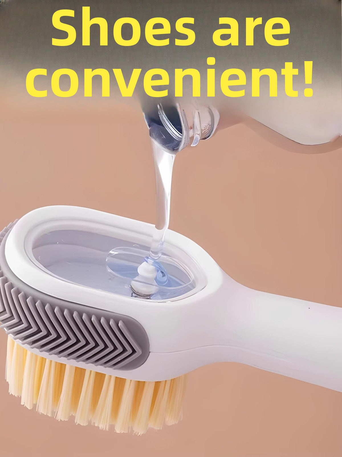 Multifunctional Soft-Bristle Shoe Cleaning Brush