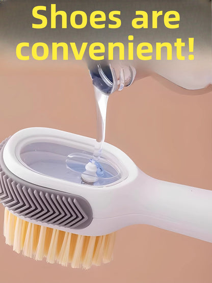 Multifunctional Soft-Bristle Shoe Cleaning Brush