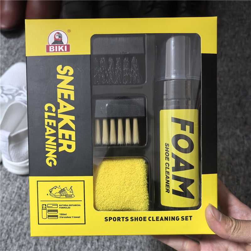 Sneaker Cleaning Spray and Brush
