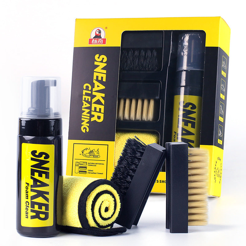 Sneaker Cleaning Spray and Brush