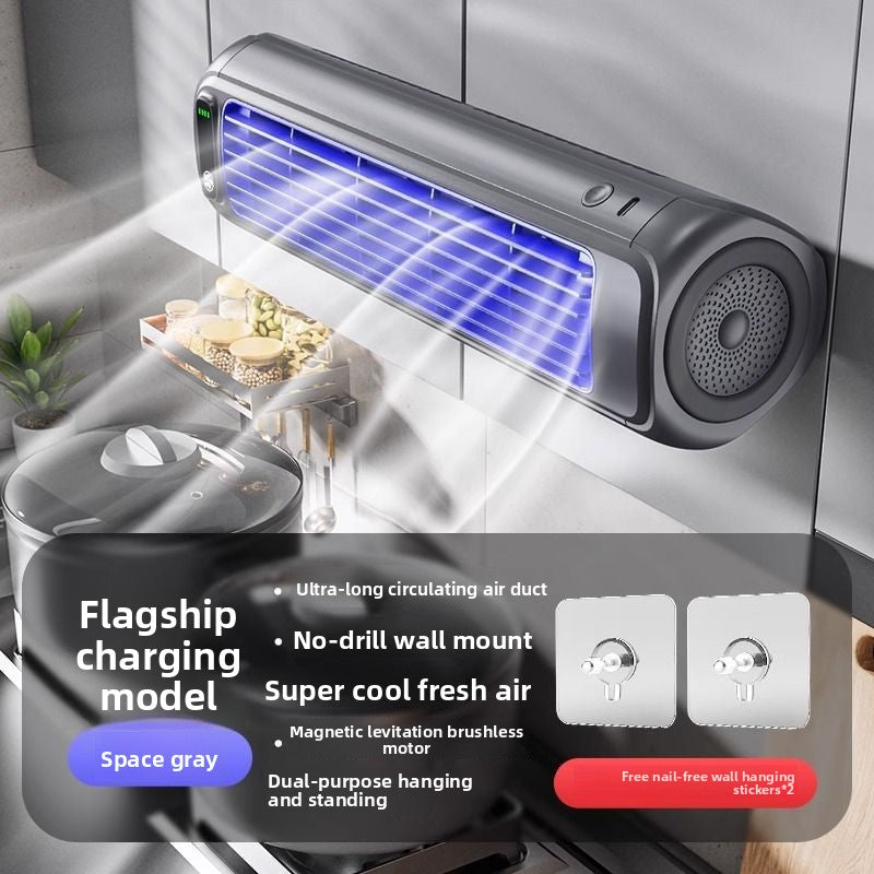 Wall-mounted fan
