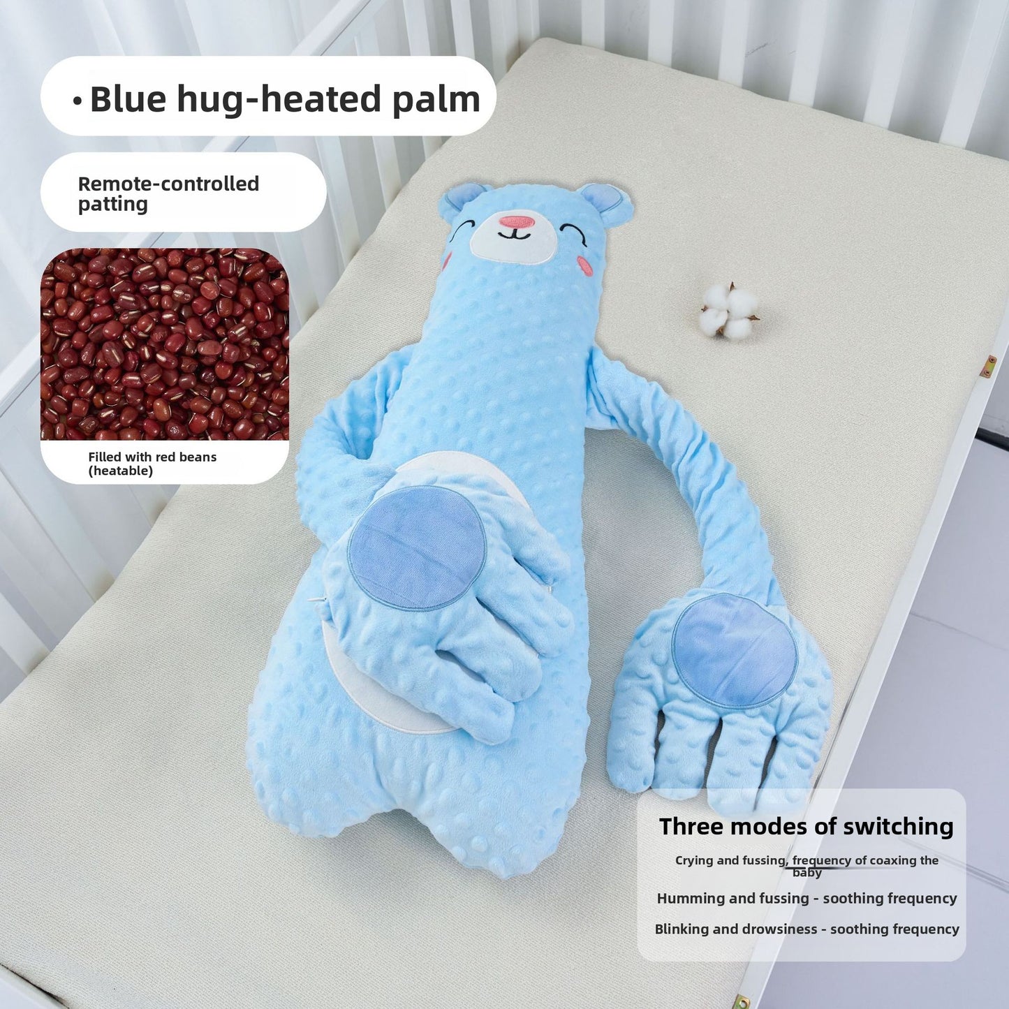 Remote Control Baby Soothing Pillow with Patting and Lullaby