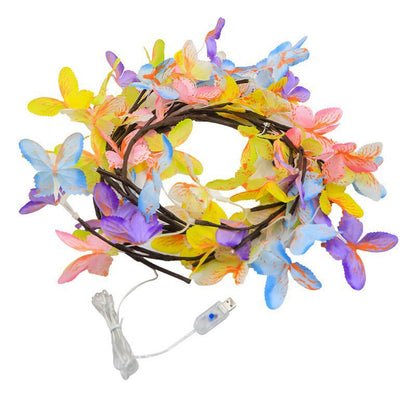 Bendable Rattan LED Decorative Lighting with Remote Control