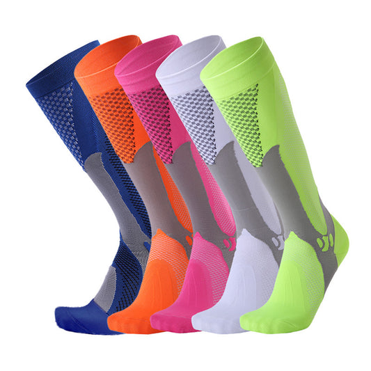 Professional Gradient Compression Sports Socks