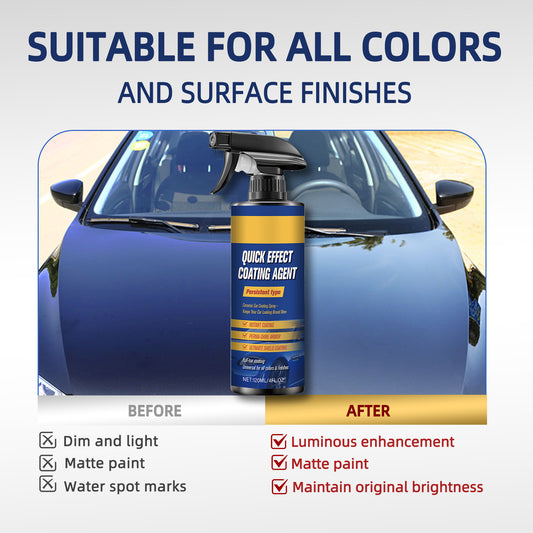 Car Coating Spray Glass Cleaner Polish