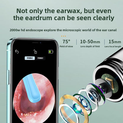 Wireless Visual Ear Scoop with Light