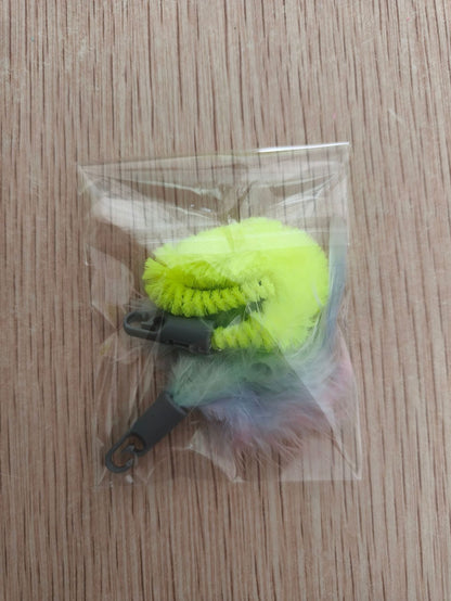 Electric Smart Cat Ball Toy with Feather Attachments