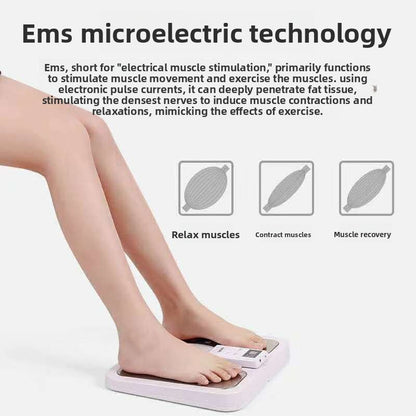 Electric Pulse Foot Massager with Heat Therapy