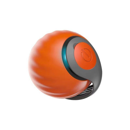Electric Smart Cat Ball Toy with Feather Attachments