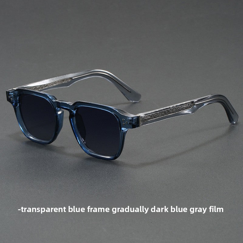 Retro UV Protection Acetate Sunglasses