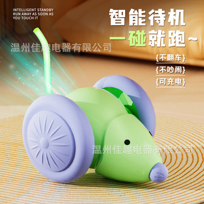 Remote Control Electric Cat Toy with Automatic Movement