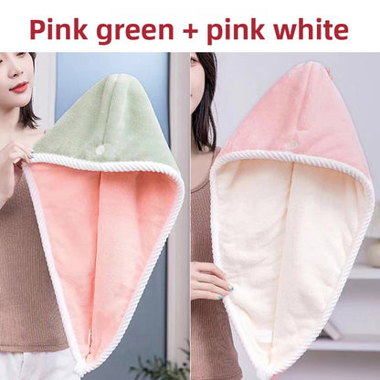 Double Layer Hair Drying Cap