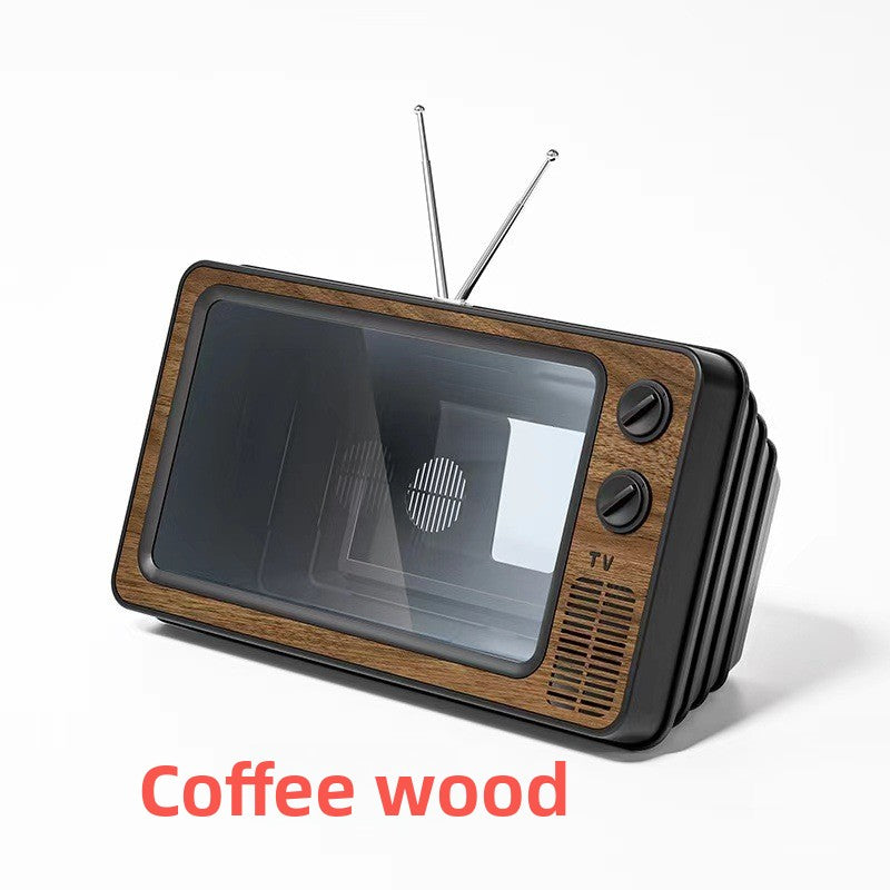 Retractable Phone Screen Amplifier with TV Design