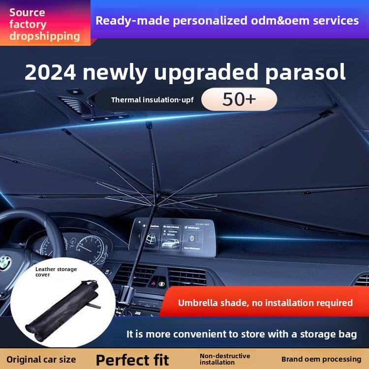 Car sun umbrella sun visor