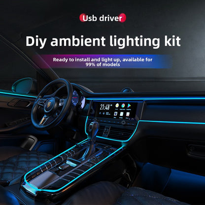 Car Interior LED Atmosphere Light Strips + Free GIFT Offer