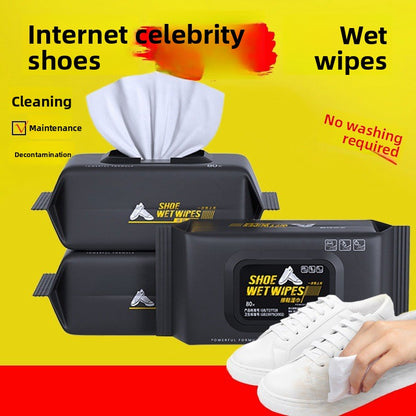 Shoe cleaning wipes, wet paper towels, stain removal
