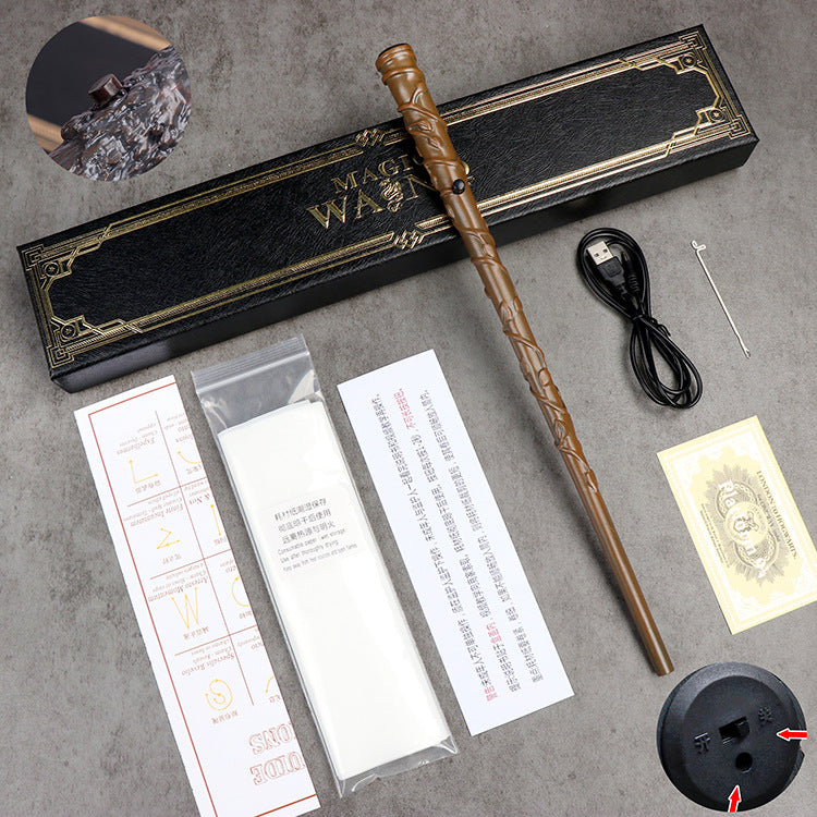 Resin Flame Fireball Magic Wand for Cosplay
