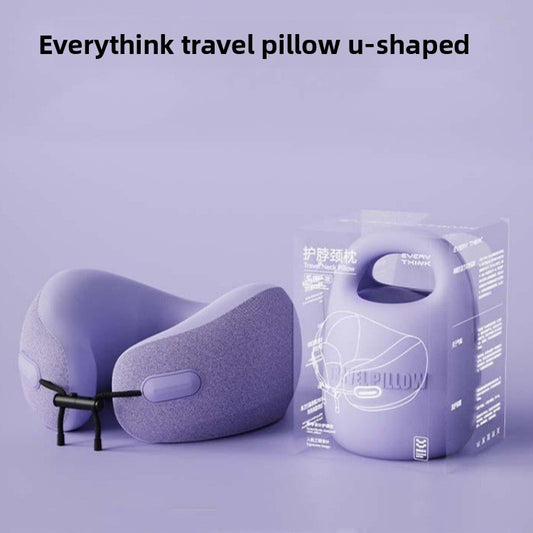 Travel Pillow Sleeping Hole U-shaped Neck Pillow