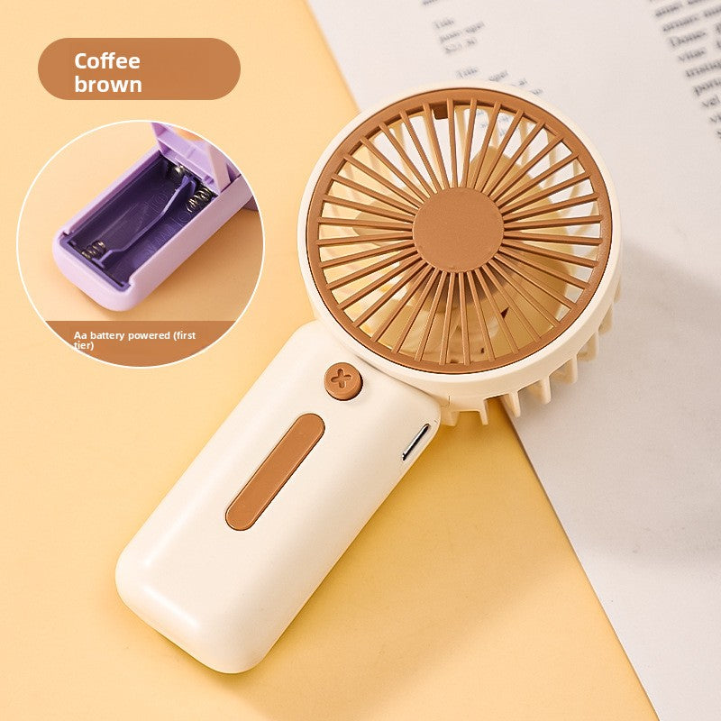 Handheld portable mini fan