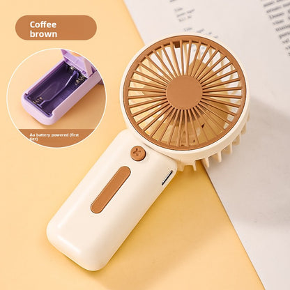 Handheld portable mini fan