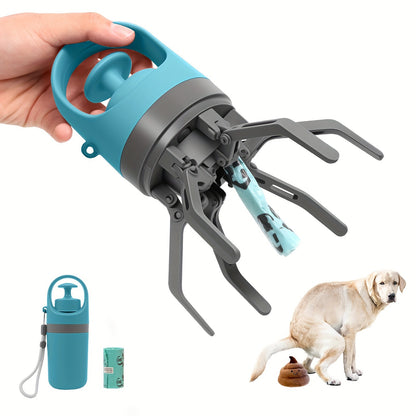Portable Dog Waste Picker with Bag Dispenser