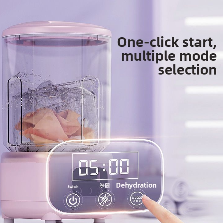 Mini Portable Washing Machine with Blue Light Sterilization