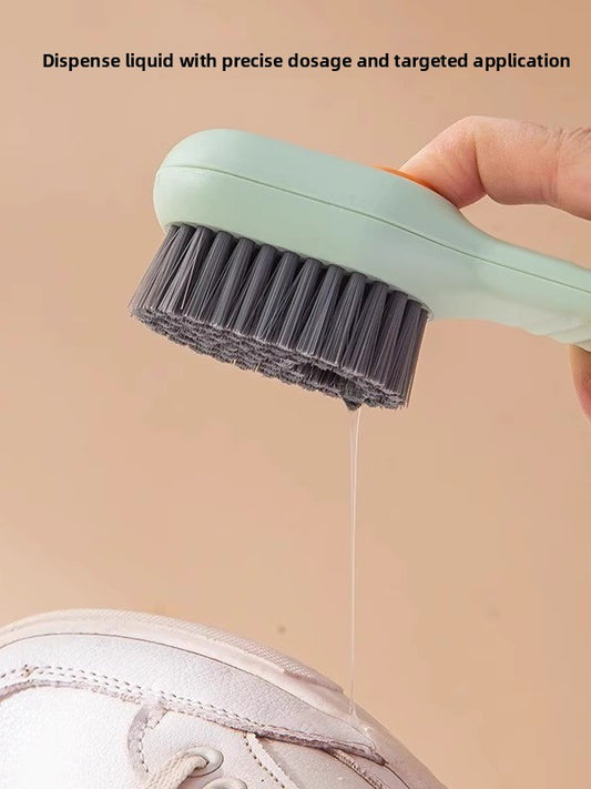 Multifunctional Soft-Bristle Shoe Cleaning Brush